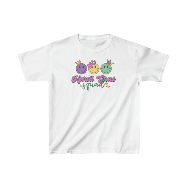 Mardi Gras Squad Kids Tee