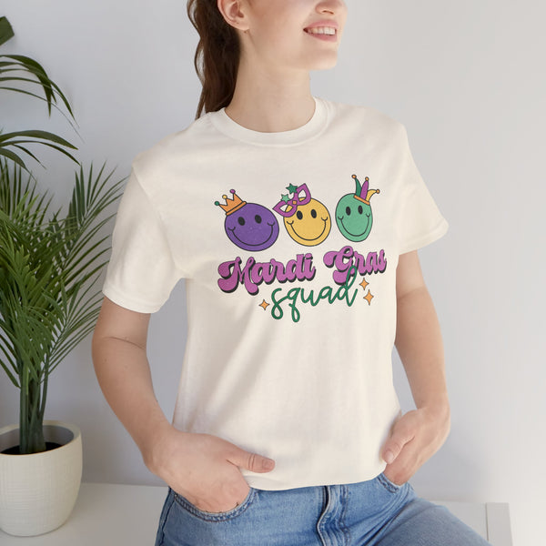 Mardi Gras Squad Tee