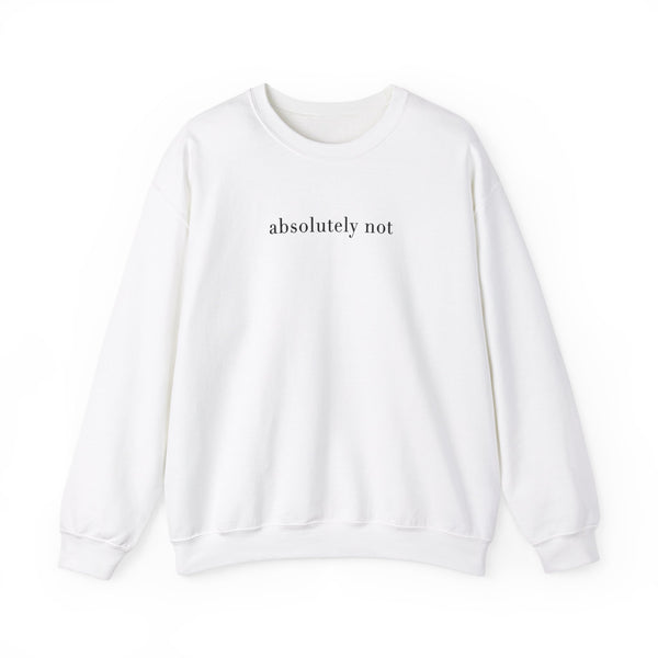 Absolutely Not Sweater