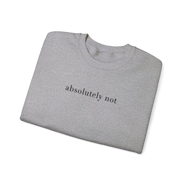 Absolutely Not Sweater