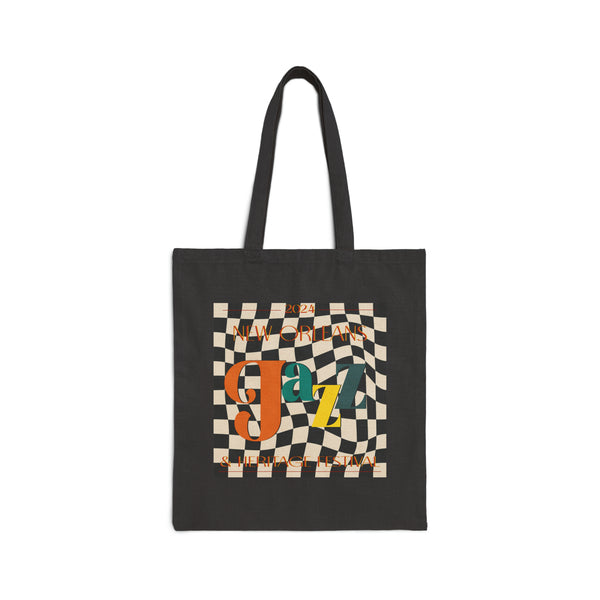 Jazz & Heritage Canvas Tote Bag