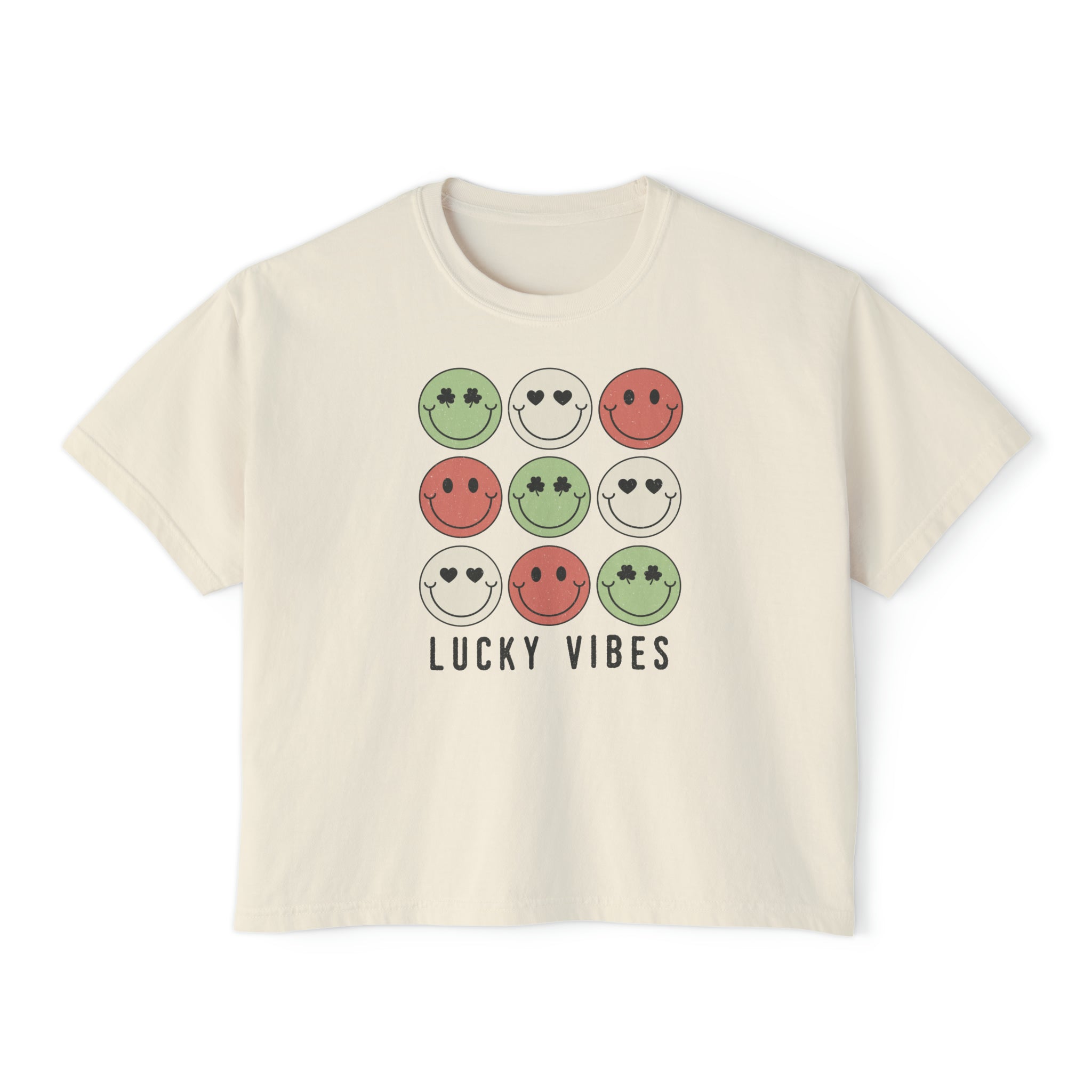 Lucky Vibes Boxy Tee