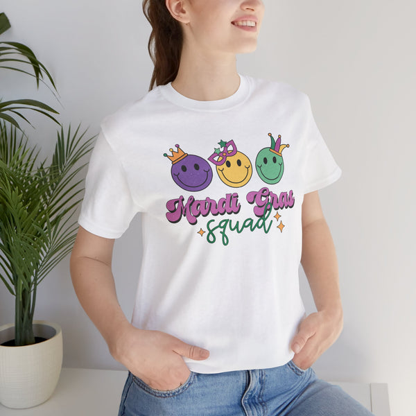 Mardi Gras Squad Tee