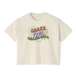 Shake Your Shamrocks Boxy Tee