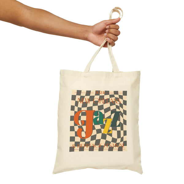 Jazz & Heritage Canvas Tote Bag
