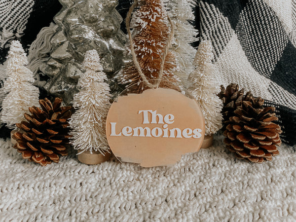 Acrylic Ornaments | Rustic Wonderland