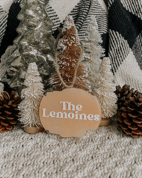 Acrylic Ornaments | Rustic Wonderland