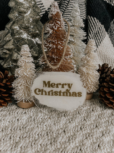 Acrylic Ornaments | Rustic Wonderland