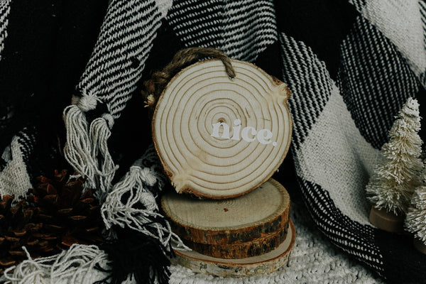 Wood Ornaments