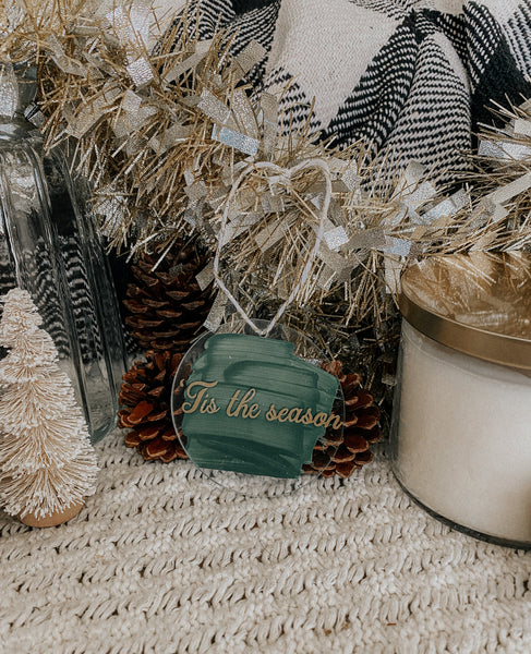 Acrylic Ornaments | Traditional Christmas