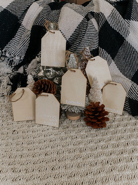 Wooden Tags | Ornaments