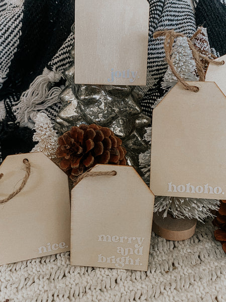 Wooden Tags | Ornaments