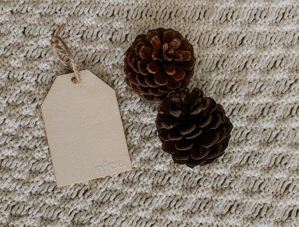 Wooden Tags | Ornaments