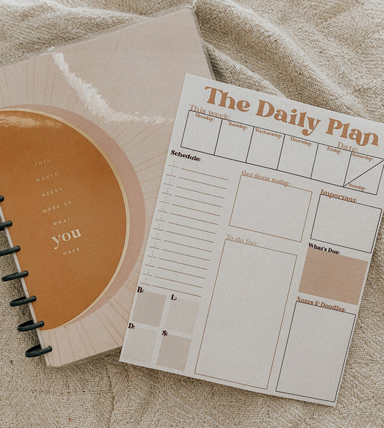 Boho Aesthetic Planner | Daily Planner | Printable