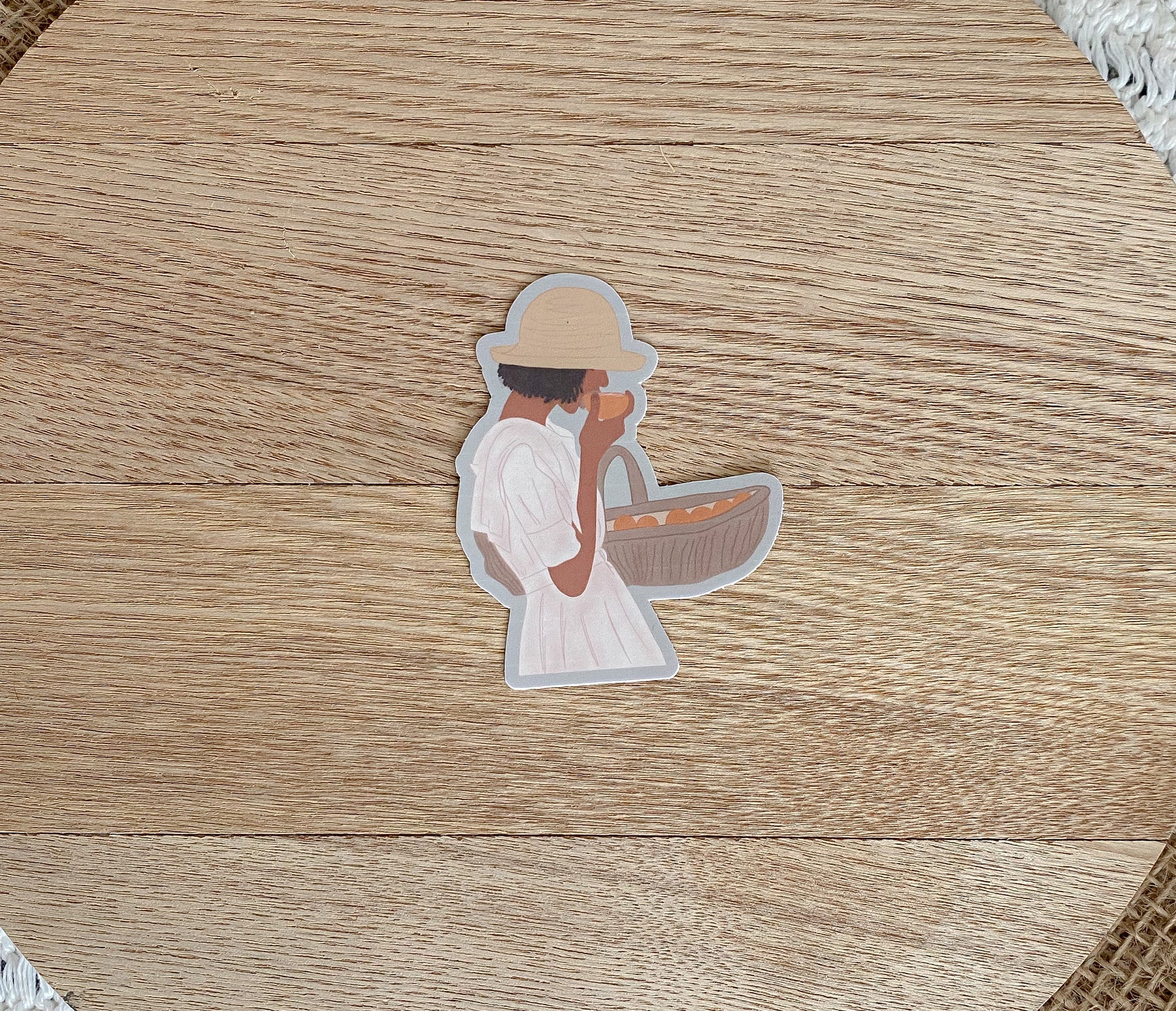 Grapefruit Sticker