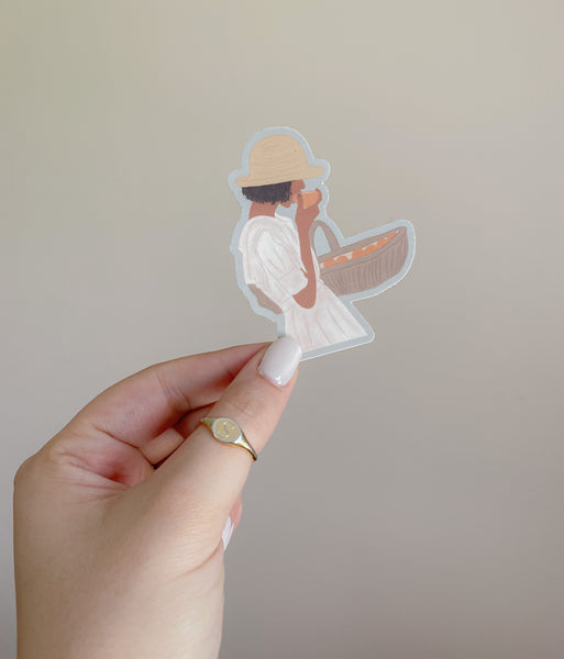 Grapefruit Sticker