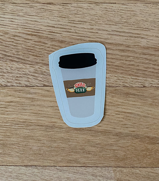 Central Perk Coffee Sticker