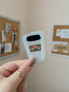 Central Perk Coffee Sticker
