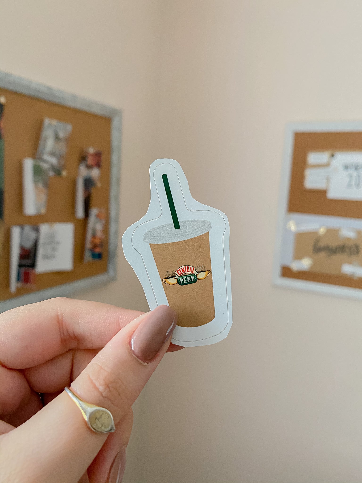 Central Perk Iced Coffee Sticker