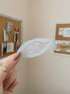 Save The Drama For Your Mama Sticker