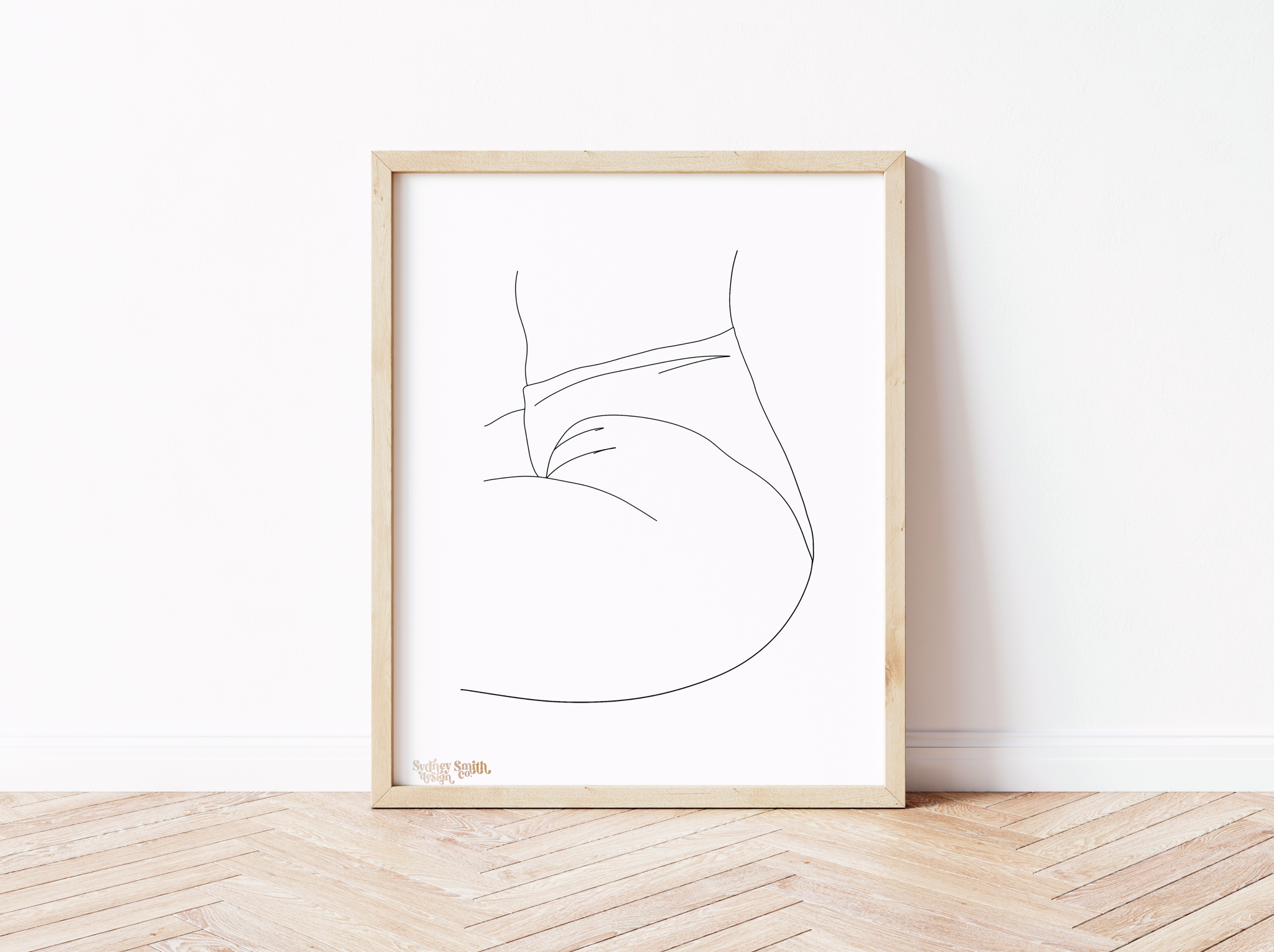 Sasha | Minimalist Line Art | Digital and Print