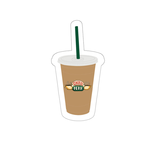 Central Perk Iced Coffee Sticker