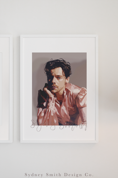 Harry Styles Art Print