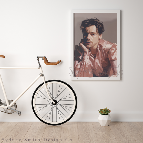 Harry Styles Art Print