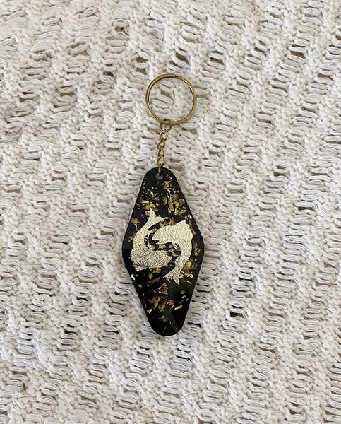 Zodiac Motel Keychains