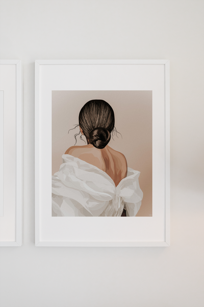 Girl Art Print